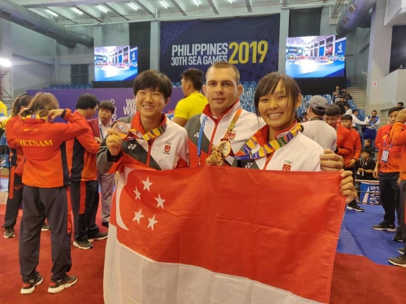 Training group at Warrior gym